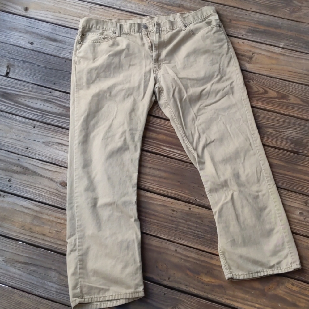 Tan Levi Jeans